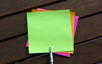 Sticky notes in action