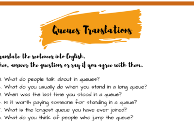 Queues – tłumaczenie i mówienie