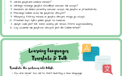 Nauka języków – tłumaczenia i mówienie