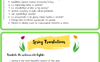 Wiosenne tłumaczenia