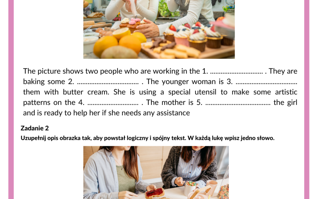 Sweets – opis obrazka do E8