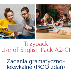 Trzypack Use of English Pack A2-C1