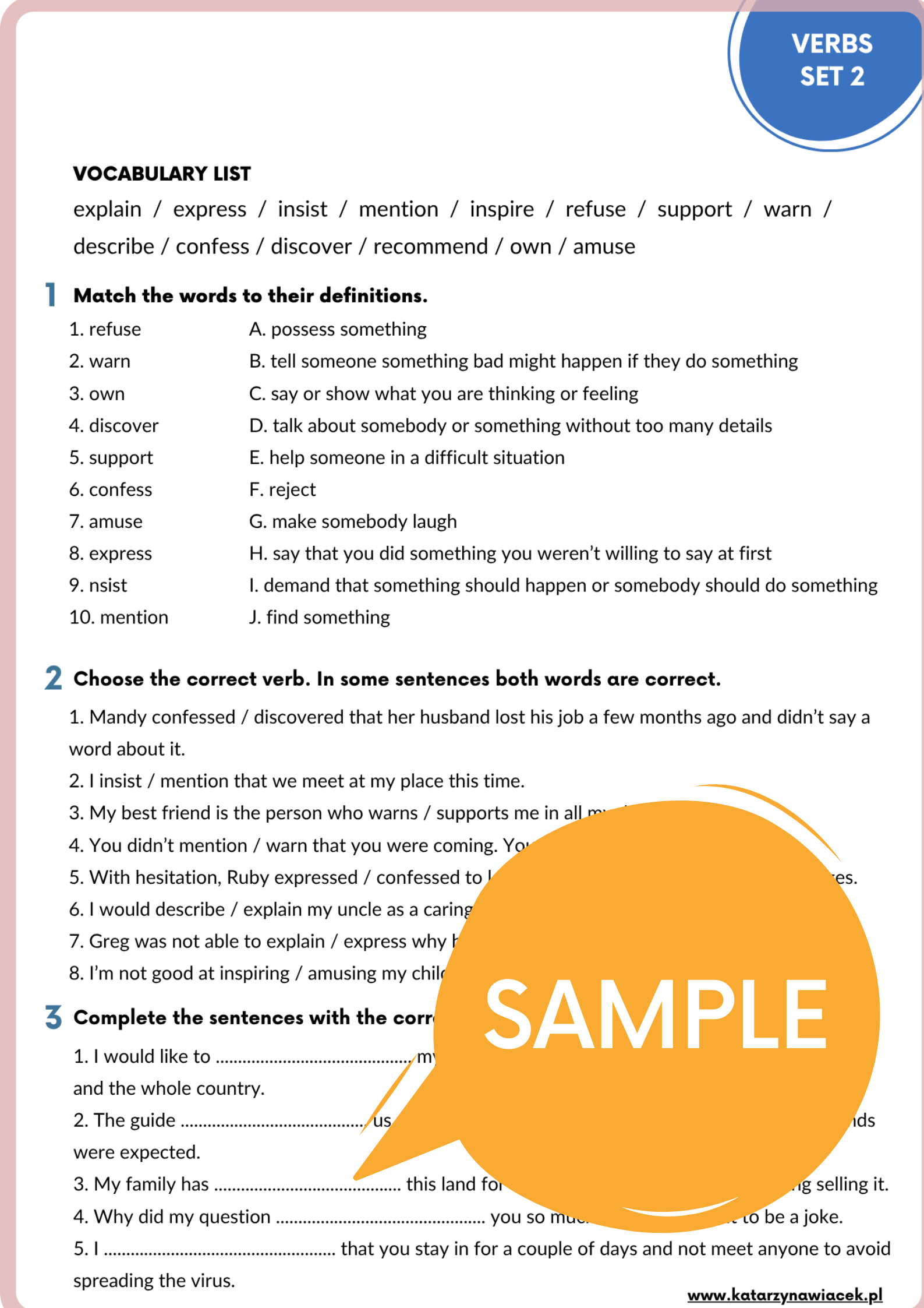 Mixed Matura Vocabulary - obrazek 4