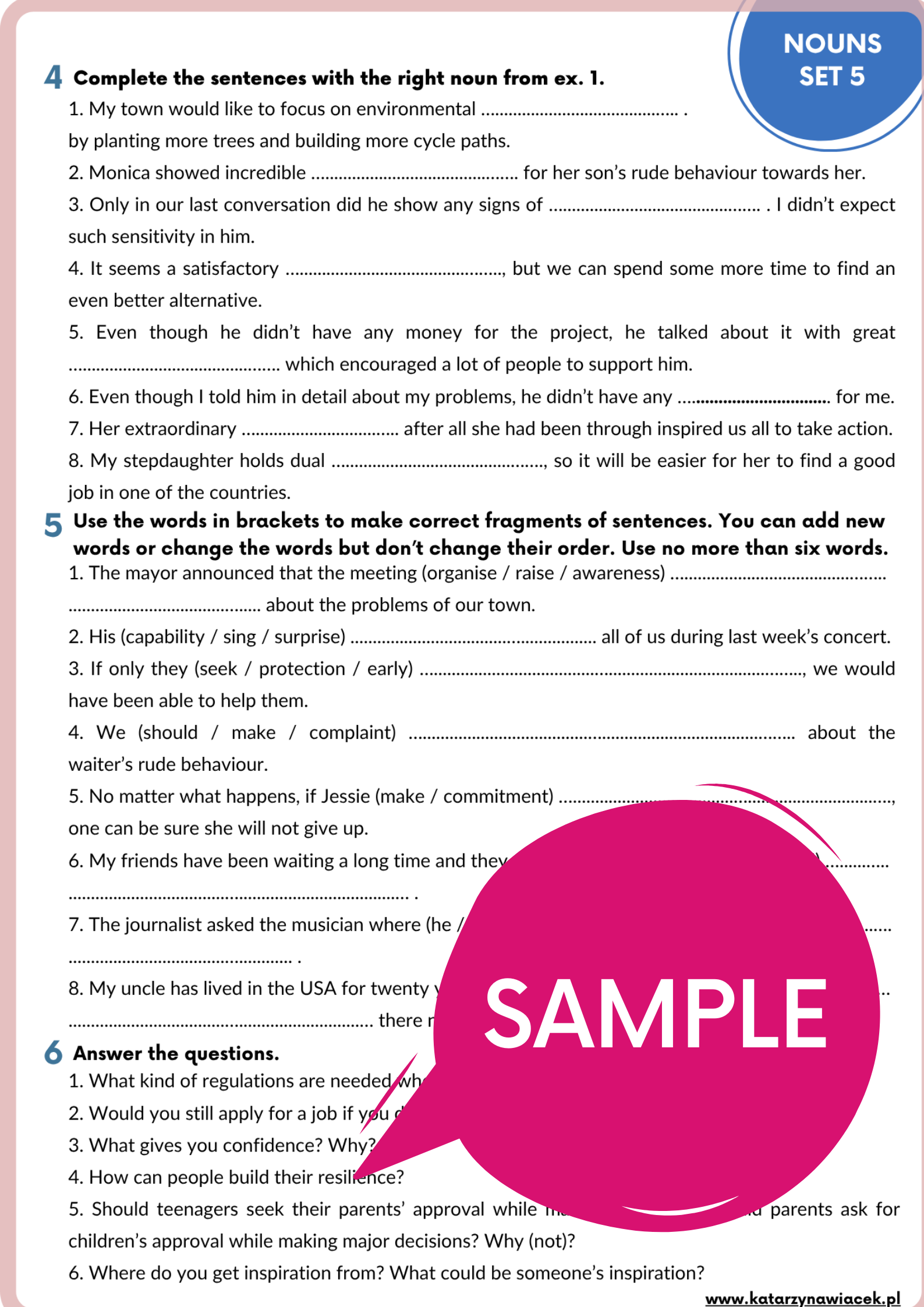 Mixed Matura Vocabulary - obrazek 5