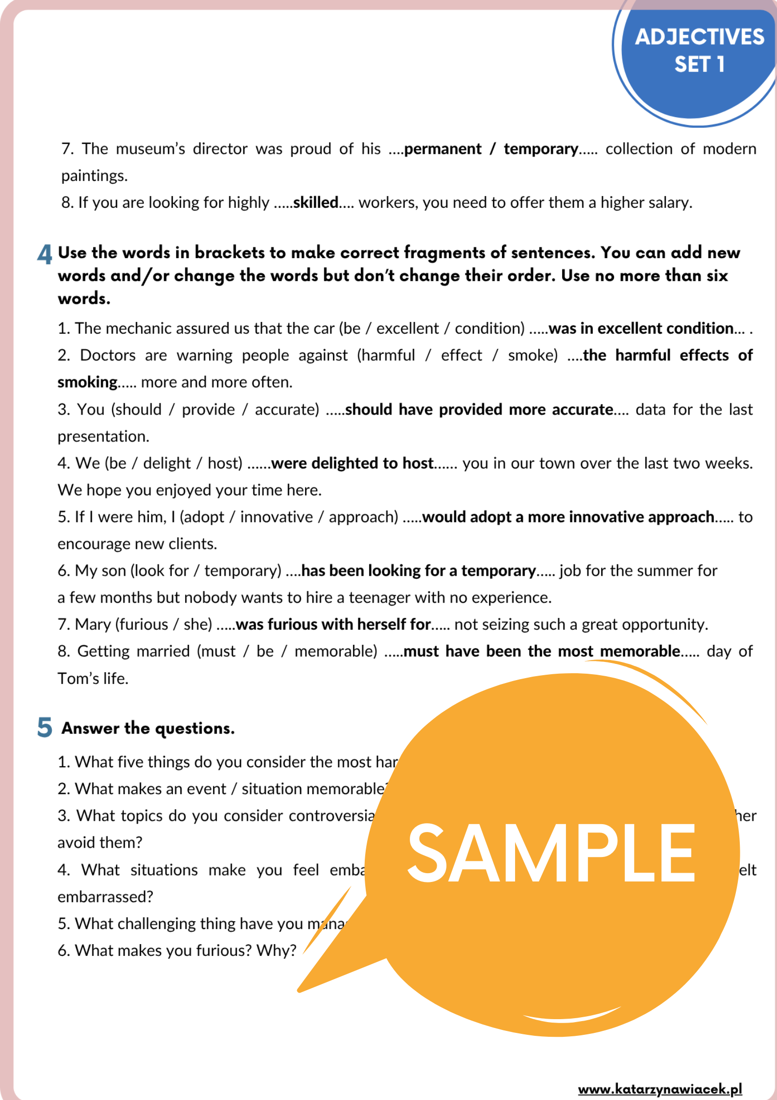 Mixed Matura Vocabulary - obrazek 7